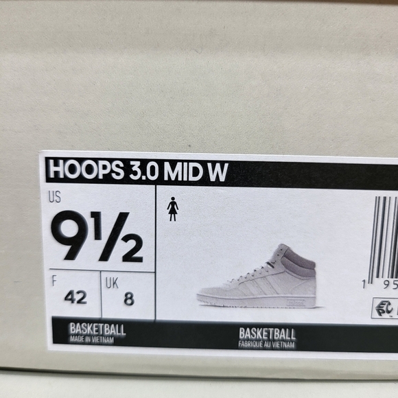New Adidas Hoops Mid 3.0 Women\'s Classic Shoes Size 9.5